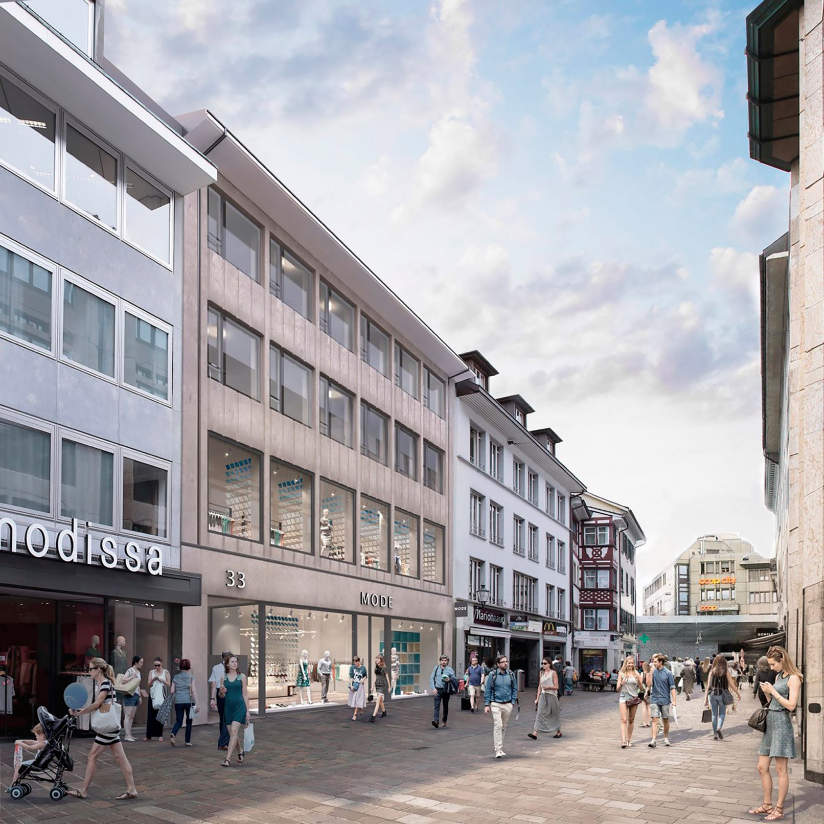 Kostenschätzung Umbau Geschäftshaus Winterthur